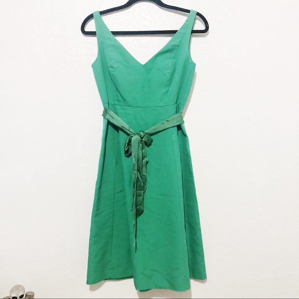 Green J. Crew Dress
